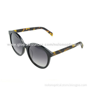 Hot sale authentic designer sunglasses with UV400 sunlens in black